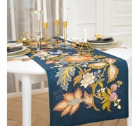 Дорожка на стол Этель Райская ночь 40х146 см, 100% хл, саржа 190гр/м2 4026193