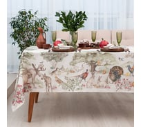 Скатерть Этель Forest landscape 148х218 +/-2 см с ГМВО, 100% хл, саржа 190г/м2 7587293