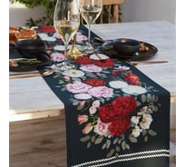 Дорожка Этель Flowers 40х146 см, 100% хлопок, саржа 190 г/м2 4645800