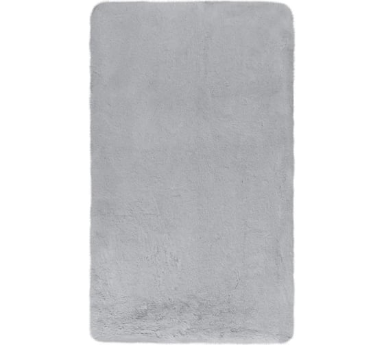 Коврик Arya Home из искусственного меха 60x100 Atlas светло-серый 8680943229762 1
