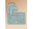 Коврик Arya Home 60x90 Klementin зеленый 8680943068248 9