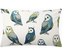 Комплект наволочек Этель Совушки, 50x70 см - 2 шт, поплин 125 г/м2, 100% хл 10295624