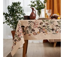 Скатерть Этель Nature forest 146x250см, 100% хл, репс 210 г/м2 7578575
