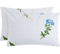 Комплект наволочек Этель Wild flowers, 50x70 см - 2 шт, 100% хлопок, поплин 7053513