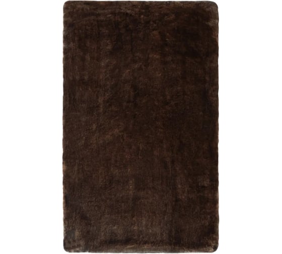Коврик Arya Home из искусственного меха 60x100 Atlas коричневый 8680943229755 1