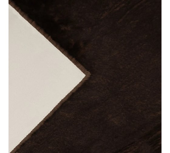 Коврик Arya Home из искусственного меха 60x100 Atlas коричневый 8680943229755