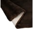 Коврик Arya Home из искусственного меха 60x100 Atlas коричневый 8680943229755 2