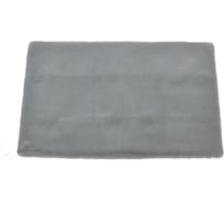 Коврик Arya Home из искусственного меха 60x100 Atlas серый 8680943226433