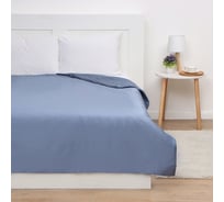 Пододеяльник Этель Blue lake 175х215, 100% хлопок, мако-сатин, 114г/м2 9933793