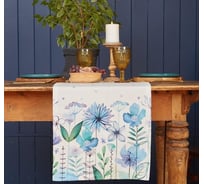 Дорожка на стол Этель Незабудки 40x149см, 100% хл, саржа 190 г/м2 5376631