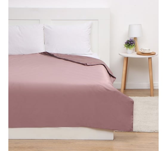 Пододеяльник Этель Twilight Mauve 200х215, 100% хлопок, мако-сатин, 114г/м2 9933787 1