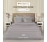 Постельное белье Arya Home Vip из страйп сатина 2 спальное 200x220 светло-серый 8680943231192 1