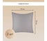 Постельное белье Arya Home Vip из страйп сатина 2 спальное 200x220 светло-серый 8680943231192 5
