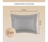 Постельное белье Arya Home Vip из страйп сатина 2 спальное 200x220 светло-серый 8680943231192 6