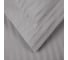 Постельное белье Arya Home Vip из страйп сатина 2 спальное 200x220 светло-серый 8680943231192 8