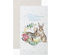 Набор полотенец Этель С праздником Пасхи 2 шт, 100% хлопок 6031067