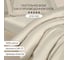 Постельное белье Arya Home Vip из однотонного сатина семейное 160x220 кремовый 8680943231116 2