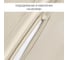 Постельное белье Arya Home Vip из однотонного сатина семейное 160x220 кремовый 8680943231116 4