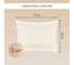 Постельное белье Arya Home Vip из однотонного сатина семейное 160x220 кремовый 8680943231116 6