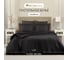 Постельное белье Arya Home Vip из однотонного сатина семейное 160x220 черный 8680943231079 1