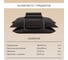 Постельное белье Arya Home Vip из однотонного сатина семейное 160x220 черный 8680943231079 3