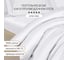 Постельное белье Arya Home Vip из однотонного сатина 2 спальное 200x220 белый 8680943230928 2