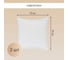 Постельное белье Arya Home Vip из однотонного сатина 2 спальное 200x220 белый 8680943230928 5