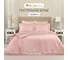 Постельное белье Arya Home Vip из однотонного сатина семейное 160x220 розовый 8680943231062 1