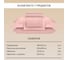 Постельное белье Arya Home Vip из однотонного сатина семейное 160x220 розовый 8680943231062 3