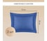 Постельное белье Arya Home Vip из однотонного сатина 2 спальное 200x220 темно-синий 8680943231024 6