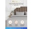 Постельное белье Arya Home 2 спальное 200x220 Otel серый 8680943098177 1