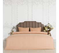 Постельное белье Arya Home 2 спальное 200x220 Otel золотой 8680943098214