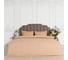 Постельное белье Arya Home 2 спальное 200x220 Otel золотой 8680943098214 1