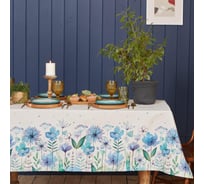 Скатерть Этель Незабудки 149x110см, 100% хл, саржа 190 г/м2 5376628