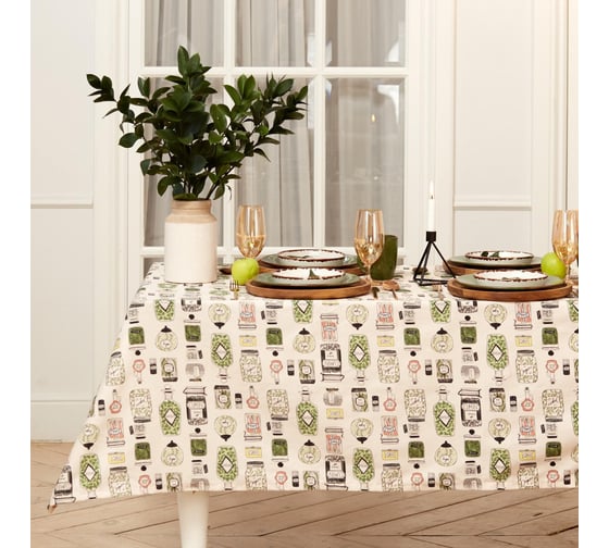Скатерть Этель Kitchenware 149x180см, 100% хл, саржа 190 г/м2 5511214 1