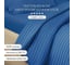 Постельное белье Arya Home Vip из страйп сатина семейное 160x220 темно-синий 8680943231277 2