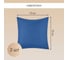 Постельное белье Arya Home Vip из страйп сатина семейное 160x220 темно-синий 8680943231277 5