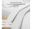 Постельное белье Arya Home Vip из страйп сатина 2 спальное 200x220 белый 8680943231161 2