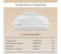 Постельное белье Arya Home Vip из страйп сатина 2 спальное 200x220 белый 8680943231161 3