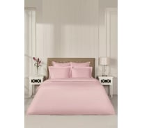 Постельное белье Arya Home Vip из страйп сатина 2 спальное 200x220 розовый 8680943231215