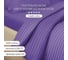 Постельное белье Arya Home Vip из страйп сатина 2 спальное 200x220 фиолетовый 8680943231208 2
