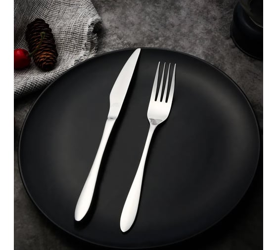 Набор столовых приборов Arya Home Timeless 24 предмета Leon 8680943109606