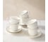 Чайный набор Arya Home Arya Exclusive из костяного фарфора, 250 мл 12 предметов Dory Gold 8680943109538 2