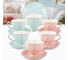 Чайный набор Arya Home Arya Exclusive из костяного фарфора, 250 мл 12 предметов Sweety 8680943214386 1