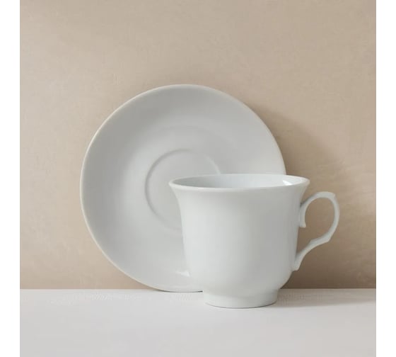 Чайный набор Arya Home Arya Elegant из фарфора, 250 мл 12 предметов Nora 8680943214416