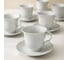 Чайный набор Arya Home Arya Elegant из фарфора, 250 мл 12 предметов Nora 8680943214416 3