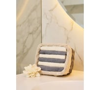 Подарочное полотенце Arya Home 30x30 6 предметов Home Grey экрю, серый 8680943098092