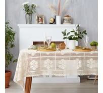 Скатерть Этель Ажур 85х85 см, 100% п/э 7448975