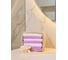 Подарочное полотенце Arya Home 30x30 6 предметов Home Ecru сиреневый, белый 8680943098085 2