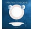 Набор столовой посуды Arya Home Elegant из фарфора, 24 предмета Pearl белый 8680943214447 6